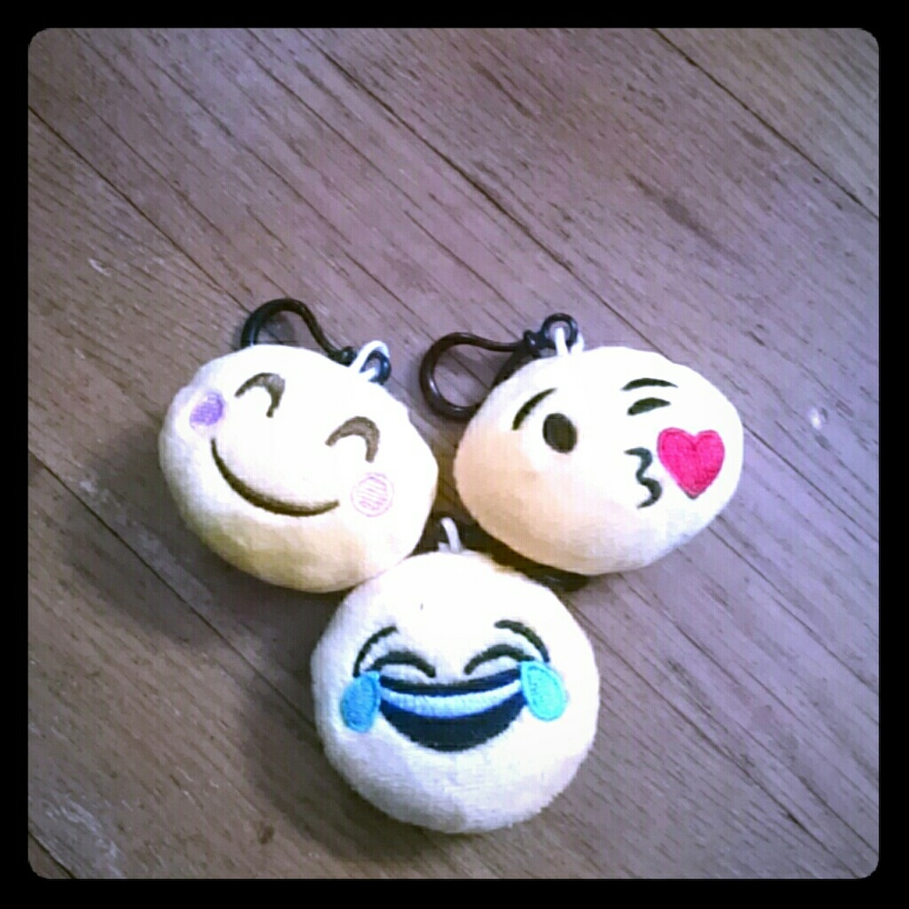 Emoji key chains